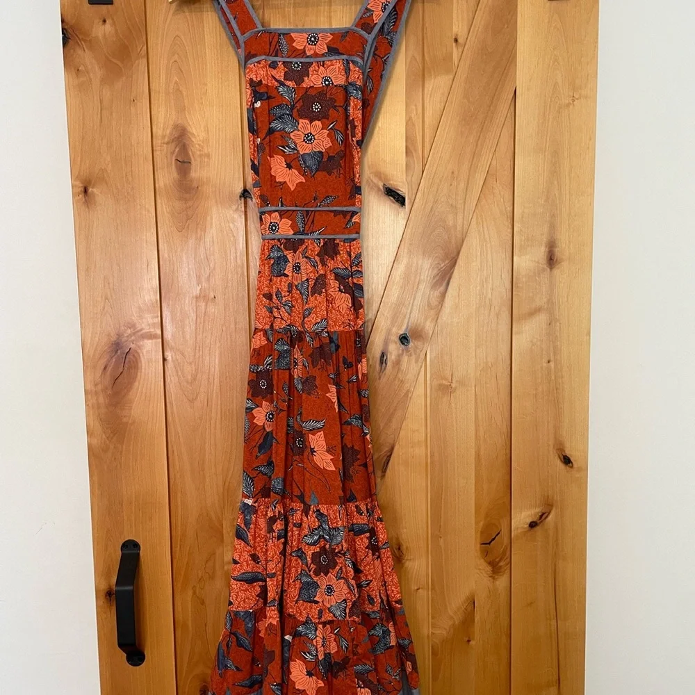 Ulla Johnson BRYNN DRESS IN CARMINE size 2 - Picture 6 of 7